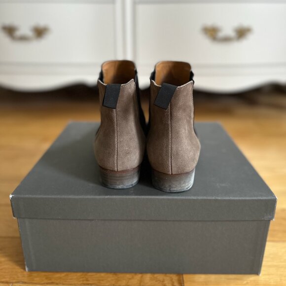 Taupe Suede Chelsea Boots | Size 37 - Picture 4 of 5